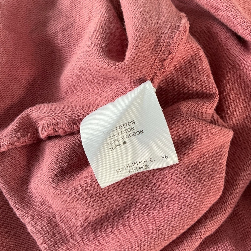 Brandy Melville Butterfly Cropped Top Shorts Sleeve Pink Size Small Teen Size - Picture 7 of 7